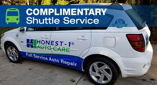 Complimentary Local Shuttle Service | Honest-1 Auto Care Burnsville